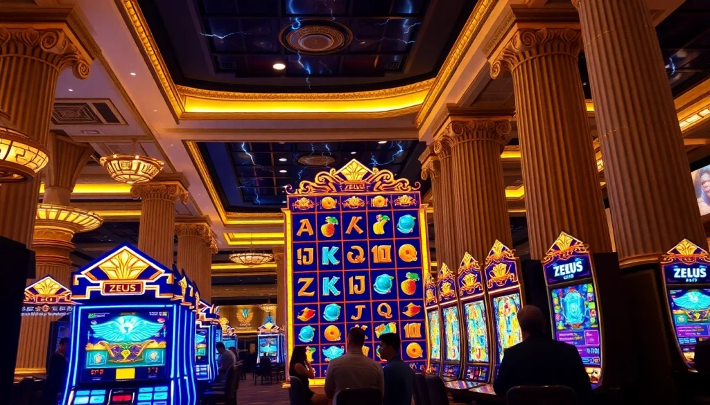 Rasakan permainan yang mendebarkan dengan Slot Zeus menampilkan simbol mitologi Yunani dan jackpot yang menarik.