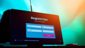 Daftar ramtoto untuk mendaftar secara online dengan desain antarmuka yang modern dan menarik.