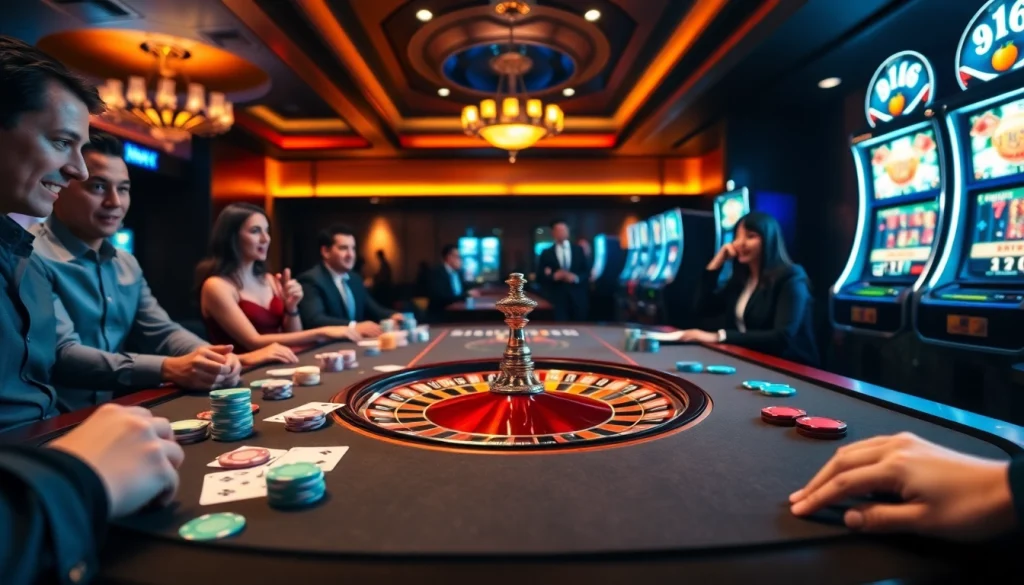Experience the excitement of cm88 with vibrant casino tables and engaging gameplay.