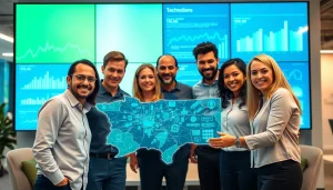 Boost business efficiency with it services washington dc in a modern collaborative office.