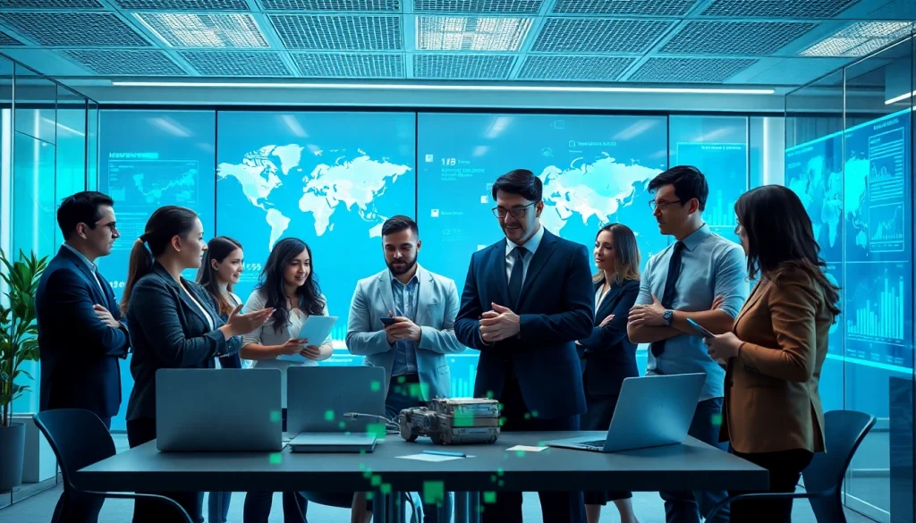 GEO Agentur team collaborating to enhance marketing strategies through geographic insights.