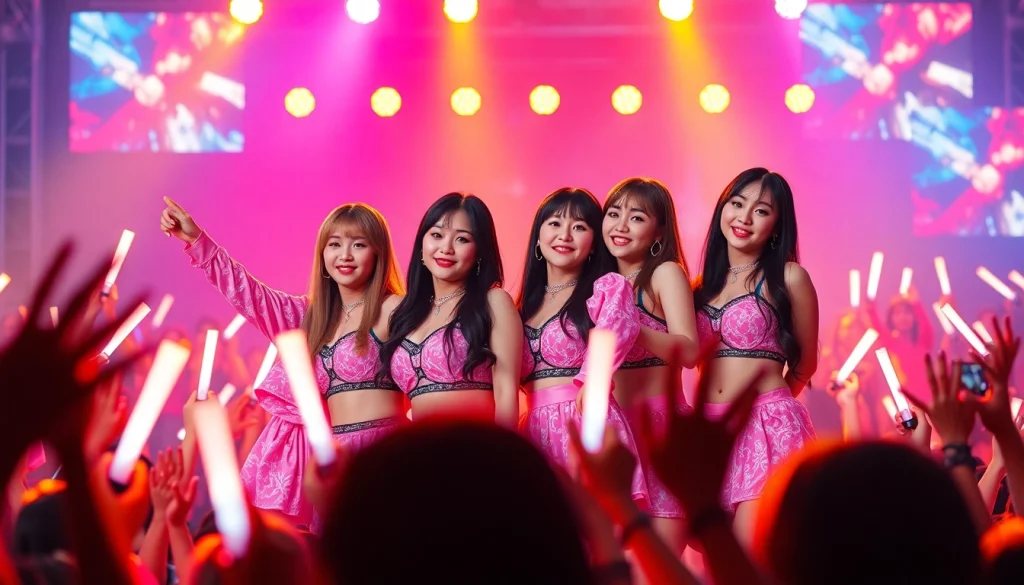 Catch the latest Blackpink news featuring their energetic performance at a concert.