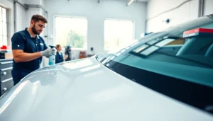 Engaging in car detailing Chattanooga with meticulous cleaning and vibrant ambiance.