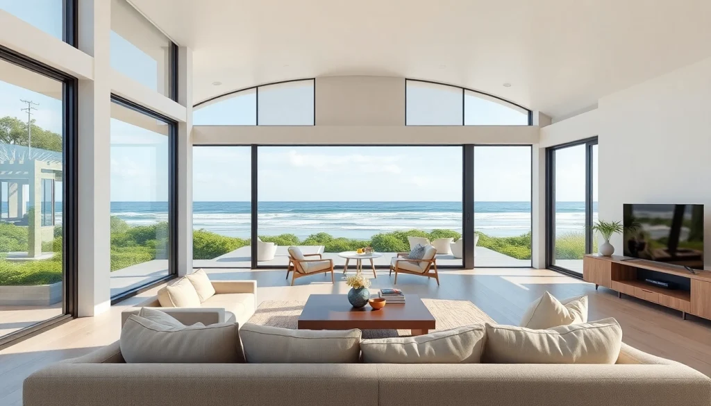 Scituate In-Law Expansion with modern design highlighting open space and natural lighting.