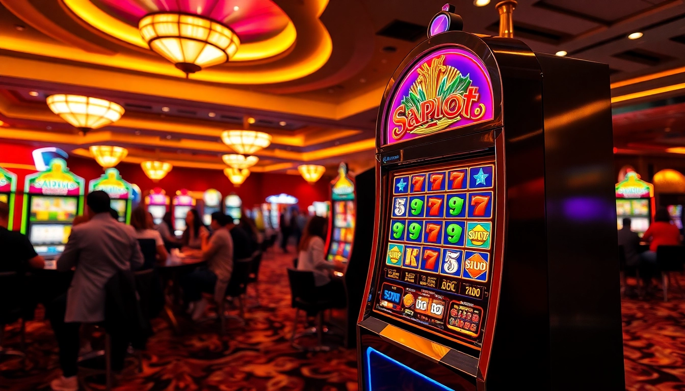 เล่นสล็อต pg slot ที่คาสิโนออนไลน์ที่ทันสมัย ตื่นตาตื่นใจไปกับแสงสีเสียง