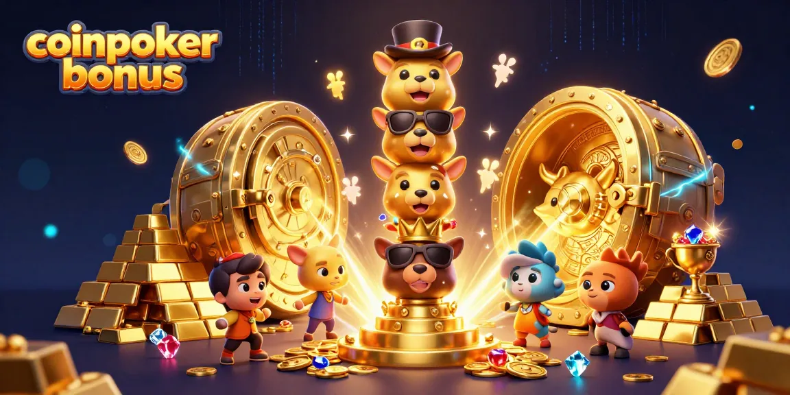 Profitez du bonus coinpoker pour gagner et explorer des trésors dans un casino 3D dynamique.