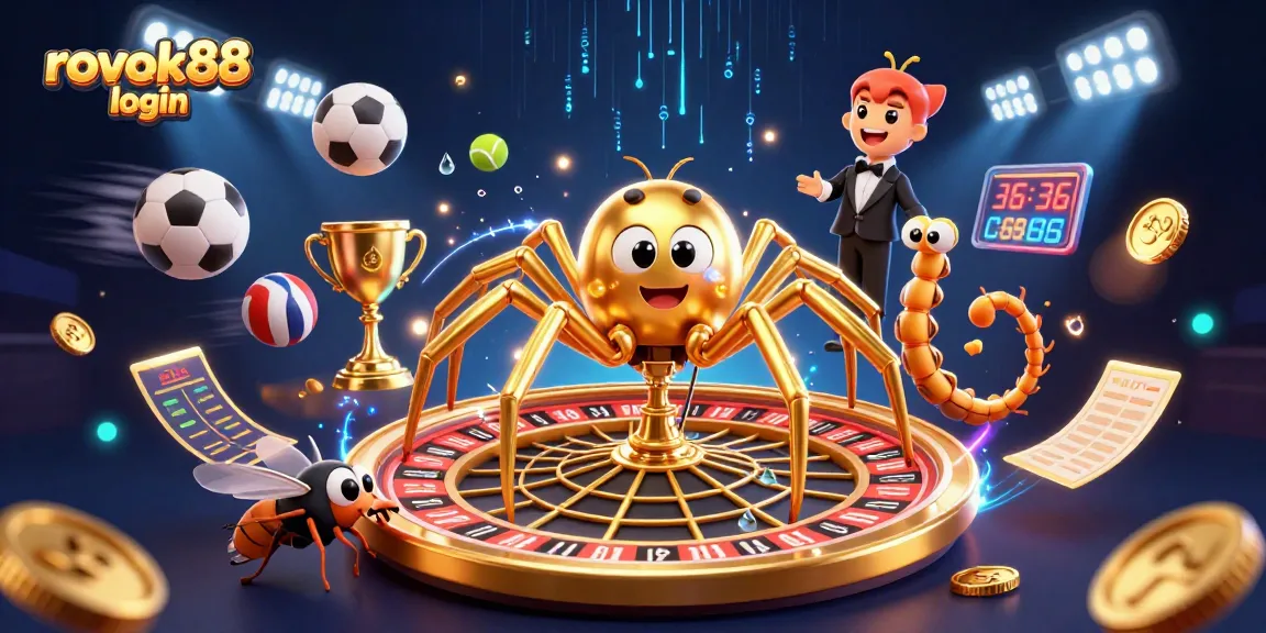 Spin the roulette wheel with rokok88 login and win big in this thrilling casino scene.