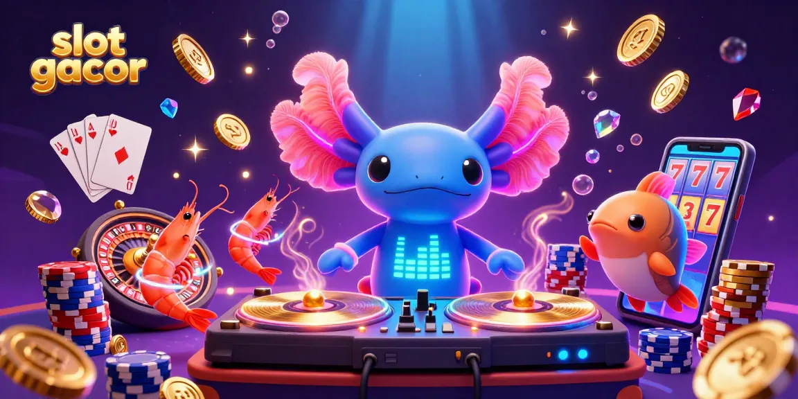 Enjoy exciting slot gacor gameplay with vibrant characters and spinning reels in this captivating casino scene.