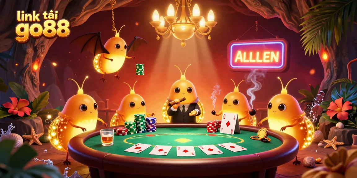 Join the fun and excitement at the cave casino with link tải go88 lighting up the scene.