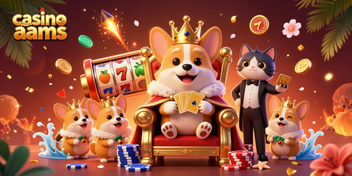 Gioca ai migliori casino non AAMS con un corgi regale e butler, tra slot pronti per la vittoria.