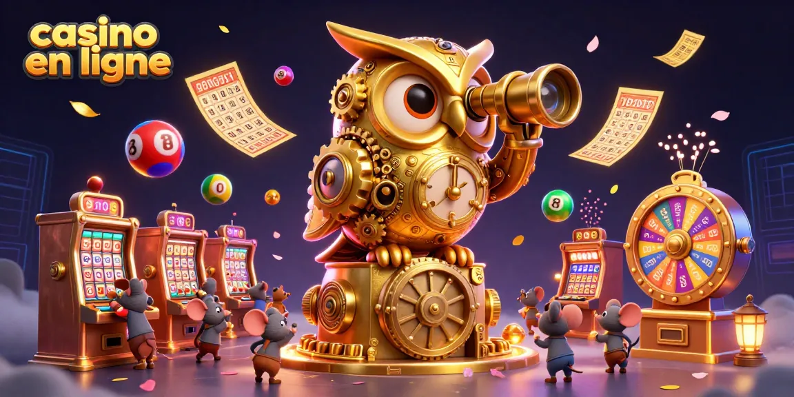 Gagnez au casino en ligne avec des animations de jeu vibrantes et des personnages amusants.